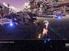 Aria genesis is in this hentai game where cuckolding sex cures her friend's issues.