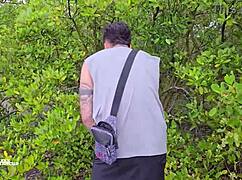 Max Betancur, Tatiana Alvarez, And Danner Mendez In Horny 3some Muff Diving On Florida Beach