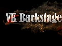 Tea Mint 5on1 Uncensored Full Anal Orgy with Gaping and Deepthroat in Backstage