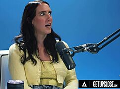 Up Close View of Cadence Lux in Passionate Solo Female Orgasm Scene