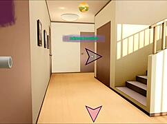 Step mom teases me in silk dress, giving handjob to bottle like cock in The Wants of Summer ep 8