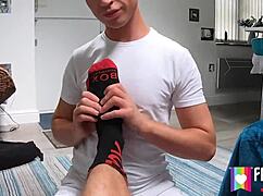 Foot Massage Turns Hardcore with Kendrick Thomas and James Keresford