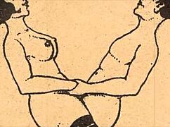 vintage erotic drawings showcase the sensual alphabet art