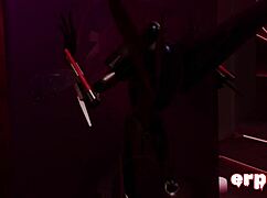 Vrchat with Arcee, Starscream, and a wild glory hole setup