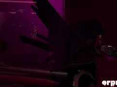 Vrchat with Arcee, Starscream, and a wild glory hole setup