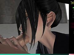 Twin Succubus Show Off Insane Dick Sucking Skills in Ep 13