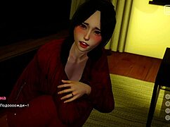 Hey, wanna ride this monster cock with me? Blonde big tits babe in POV gameplay, My Bully Is My Lover Part 13.