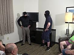 tadople's improv class turns into cum-filled gangbang