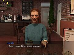 beautiful blonde babe craving to fuck in nude anime game