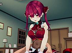 Bold compilation of VTubers follando in 3D cartoon hentai scenes