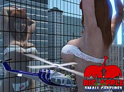 big apple small gesture episode 1 - 3d comics cartoon sex 😏
