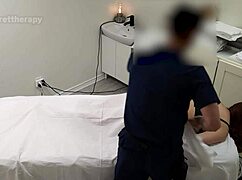 Young waitress alice arrives for a spa massage, but gets an intense, oily fuck with big black cock from a horny milf housewife