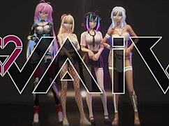 Hentai VTuber Elfie Love experiments with toys like Hush and Domi in VR