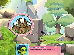 Horny Young Female Orc Face-Sitting in Game Review