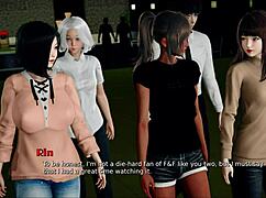 My real desire unfolds in anime hentai world