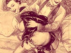 i love these vintage erotic drawins