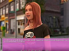 Summer in the City 06 - Petite 18+ Redhead Enjoys Ramen with a Lesbian BDSM Twist.