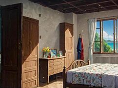 Hey, wanna tease your boyfriend with voyeur ideas in this hentai game?