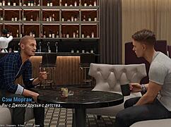 Submissive with big natural tits gets fucked and cumshot in project atmosphere gameplay