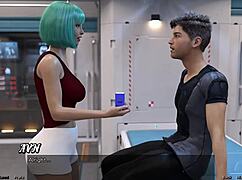 stranded in space 89 - playful moments and sweet kisses with the hot doctor