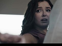 Unbelievable! Step daddy freezes stepdaughter for multiple wild orgasms!