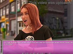 Summer in the City 06 - Petite 18+ Redhead Enjoys Ramen with a Lesbian BDSM Twist.