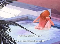 hot tub 3d hentai jacuzzi bath naughty preview romance