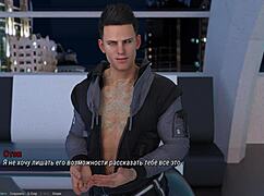 Submissive with big natural tits gets fucked and cumshot in project atmosphere gameplay