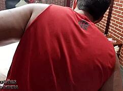 Bastidores with BBW Scarlett, raw ass action on set!