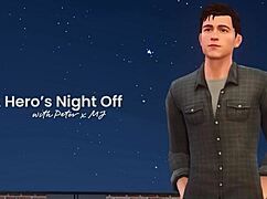 a heros night off - 3d hentai - preview versio