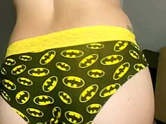 Close Up Faceless Trying on Panties from My MV Store