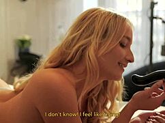 Truth or DARE TURNING french blondes into LESBIANS with STRAP-ON!