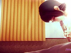 Naruto hentai, Sarada, give that uncensored POV blowjob now