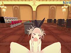 Whoa, Himiko Toga and Izuku Midoriya in wild hentai action! 🔥