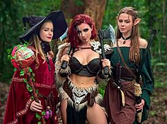 Diana Rider and Arinafox Riding in Hot Sex Adventure