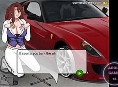 help on the road in this cartoon dating game