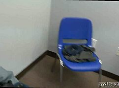 Naked cop engages in gay sex during a prostitution sting operation.