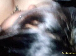 Watching Tiktoks With Best Friend Leads To Intense Cumshot On Big Tits