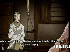 Busty sex addict finds legendary dick her ancestors feared in wild hentai action