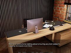 The Gain Trials 01 - Blonde BBW Fucked as Big Tits Lactate in 3D Porn!