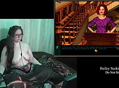 i'm playin naked secret of the old clock with big tits