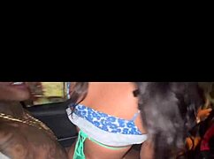 Street Party Turns Into Wild Car Sex With Beautiful Amateurs