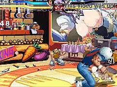 Brian battles shokuhou in hentai cumshot