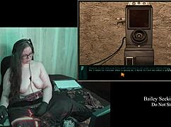 i'm playin naked secret of the old clock with big tits