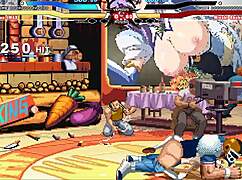 Brian battles shokuhou in hentai cumshot