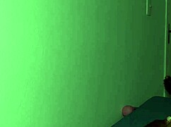 I waited for everyone to leave before she jumped on my dick until dawn, squirting with big natural tits in POV