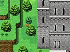 Redhead Girl Saves Boy with Big Tits Ass in Public Outdoor Anime