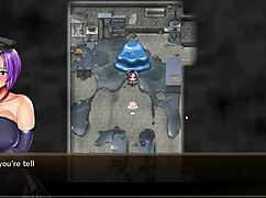 Karryn Endures Rough Threesome With Slime Monster And Thug In Prison Hentai