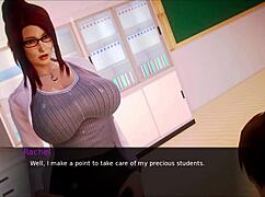 Waifu Academy uncensored gameplay guide for episode 2 with Japanese hentai