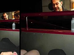 thrilling cinema quickie, risky public banging, oops sorry